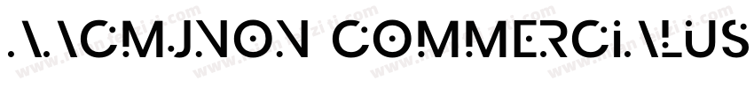 AaCMJNon CommercialUse字体转换